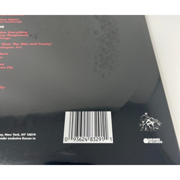 Zach Bryan 24 (Live) 3LP Limited Edition /2500 Country Vinyl LP Record In Hand - Picture 6 of 6